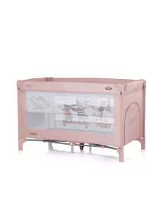 Chipolino Ariel multifunkciós utazóágy - Powder pink