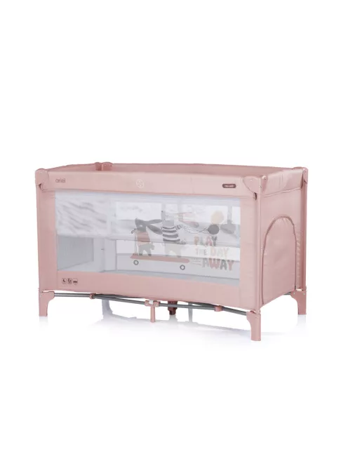 Chipolino Ariel multifunkciós utazóágy - Powder pink