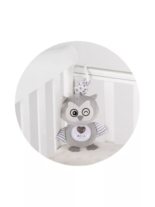 Chipolino babakocsi/kiságy játék - Owl