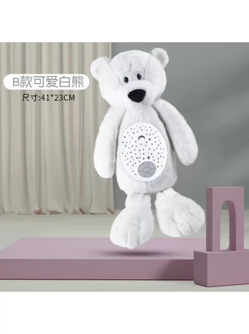 Chipolino Plüssjáték projektorral és zenével - Bear