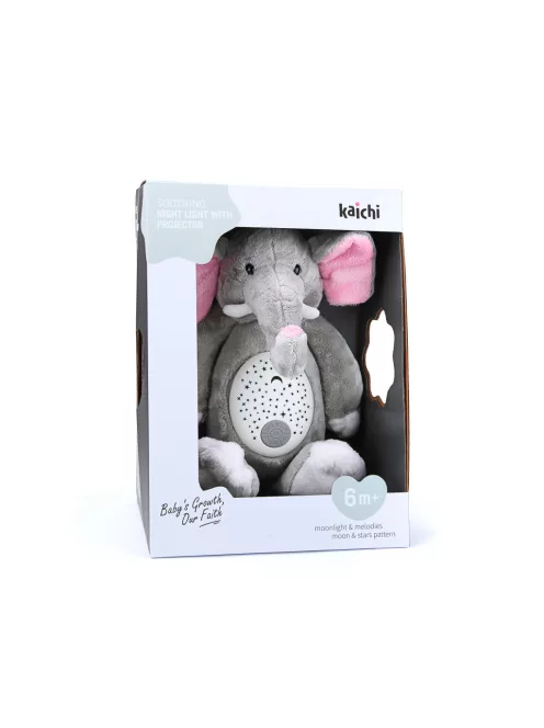Chipolino Plüssjáték projektorral és zenével - Elephant