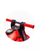 Chipolino Bubble Rider zenélő motor - Red