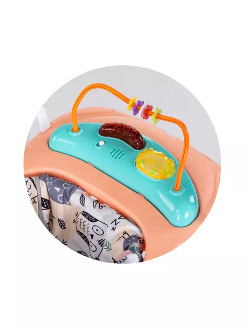 Chipolino Jumpy Car rugós hinta - Pink