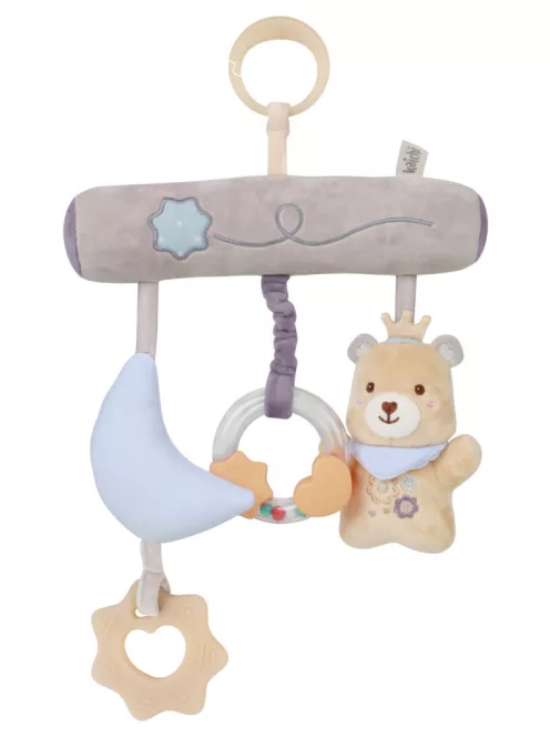 Chipolino Babajáték babakocsira és kiságyra - Bear and Moon