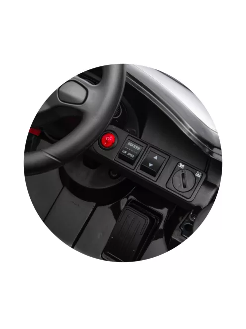 Chipolino Porsche Carrera GT elektromos autó - black