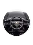 Chipolino Porsche Carrera GT LUX elektromos autó - black