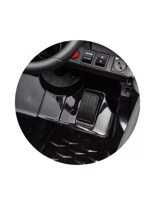 Chipolino Porsche Carrera GT LUX elektromos autó - black