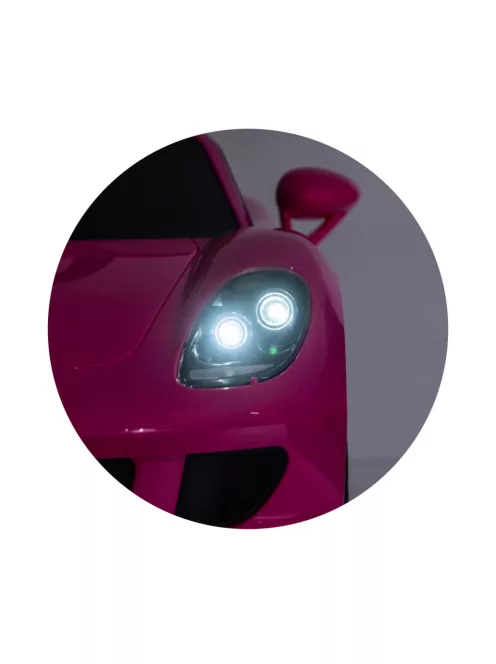 Chipolino Porsche Carrera GT LUX elektromos autó - pink