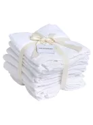 Mininor pamut textilpelenka 70x70 cm 8 db - fehér