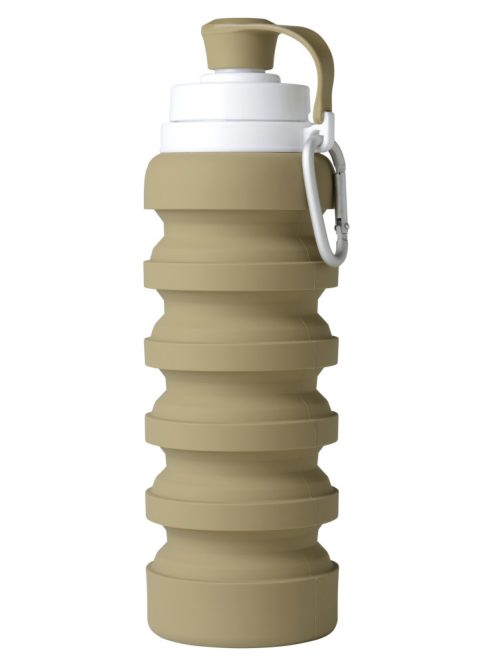 Mininor összecsukható szilikon kulacs 200/500ml - homok