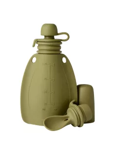 Mininor smoothie tartó kanállal 120 ml - moha