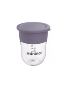Mininor 360° tanuló pohár 220 ml - lila