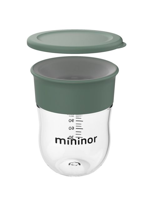 Mininor 360° tanuló pohár 220 ml - zöld