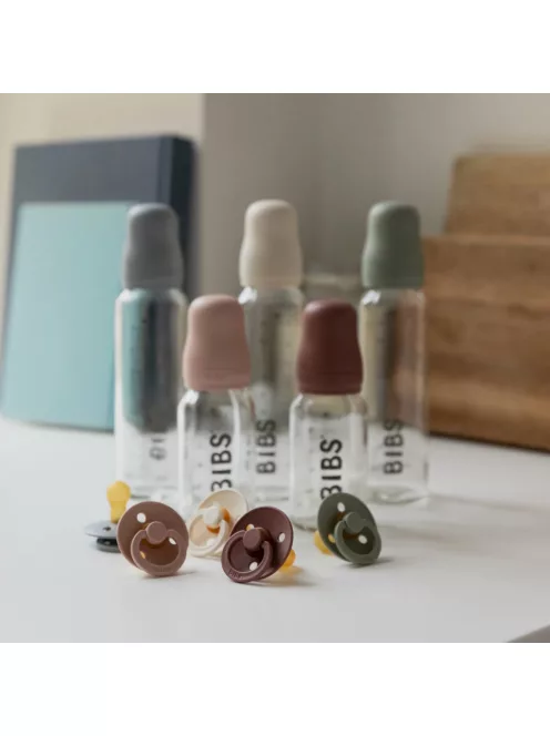 BIBS Cumisüvegszett 110 ml - mackó