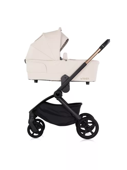 Chipolino Winner 2in1 újszülött babakocsi 22 kg-ig -  Cashmere
