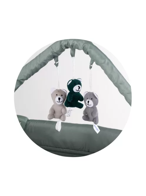 Chipolino Luna multifunkciós utazóágy - matcha