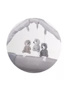 Chipolino Luna multifunkciós utazóágy - platinum