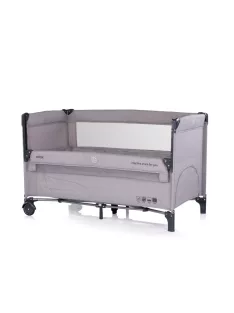 Chipolino Relax multifunkciós utazóágy - platinum linen