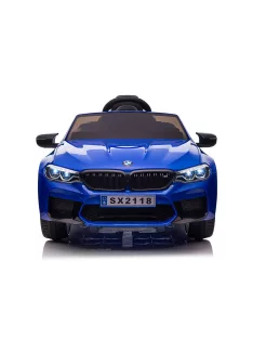 Chipolino BMW M5 elektromos autó - blue leather