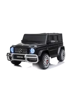   Chipolino Mercedes AMG G63 elektromos autó 2 üléssel - black leather