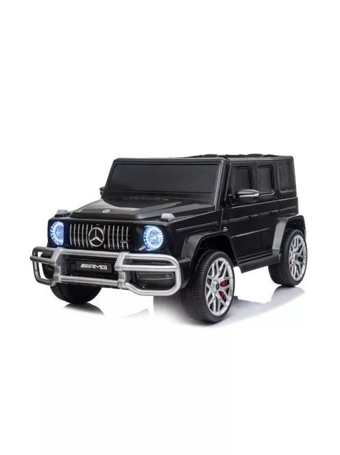 Chipolino Mercedes AMG G63 elektromos autó 2 üléssel - black leather