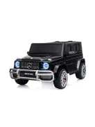 Chipolino Mercedes AMG G63 elektromos autó 2 üléssel - black leather
