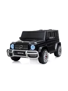   Chipolino Mercedes AMG G63 elektromos autó 2 üléssel - black leather