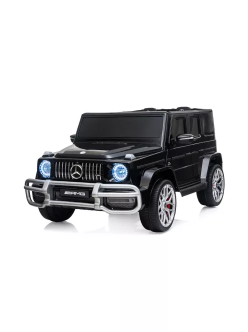 Chipolino Mercedes AMG G63 elektromos autó 2 üléssel - black leather