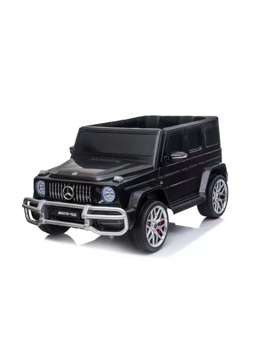 Chipolino Mercedes AMG G63 elektromos autó 2 üléssel - black leather