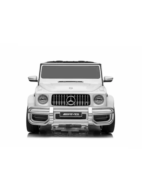 Chipolino Mercedes AMG G63 elektromos autó 2 üléssel - white leather