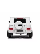 Chipolino Mercedes AMG G63 elektromos autó 2 üléssel - white leather