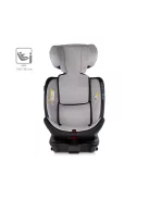 Chipolino Hypnotic Plus autósülés I-Size 40-150cm - platinum