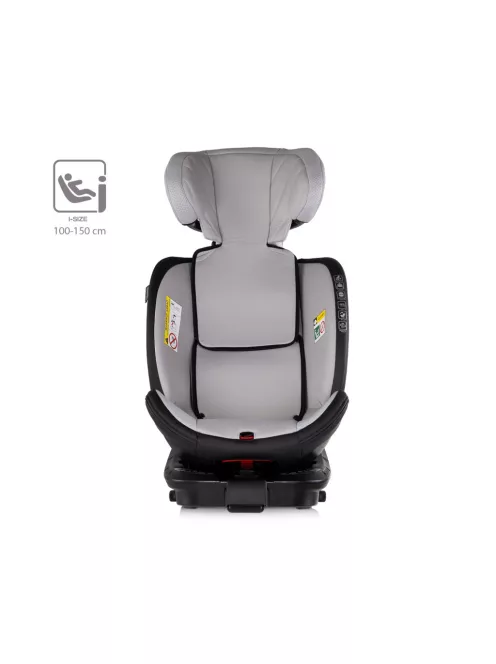 Chipolino Hypnotic Plus autósülés I-Size 40-150cm - platinum