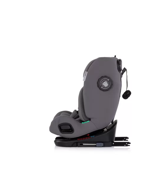 Chipolino Techno iGrow autósülés Isofix 40-150cm - charcoal