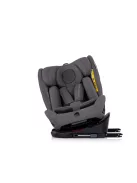 Chipolino Techno iGrow autósülés Isofix 40-150cm - charcoal