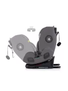 Chipolino Techno iGrow autósülés Isofix 40-150cm - charcoal