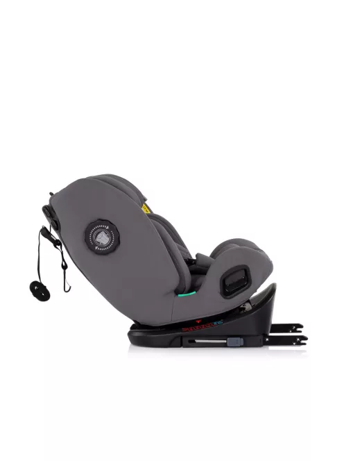Chipolino Techno iGrow autósülés Isofix 40-150cm - charcoal