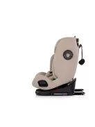 Chipolino Techno iGrow autósülés Isofix 40-150cm - latte