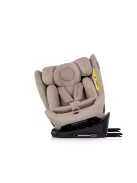 Chipolino Techno iGrow autósülés Isofix 40-150cm - latte