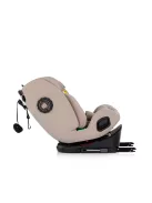 Chipolino Techno iGrow autósülés Isofix 40-150cm - latte