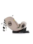 Chipolino Techno iGrow autósülés Isofix 40-150cm - latte