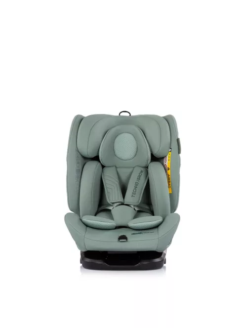 Chipolino Techno iGrow autósülés Isofix 40-150cm - matcha