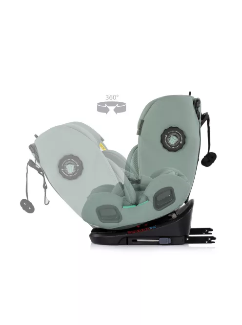 Chipolino Techno iGrow autósülés Isofix 40-150cm - matcha