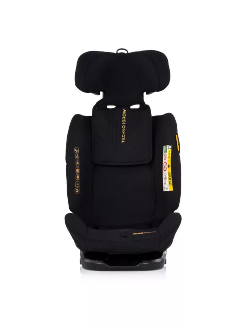 Chipolino Techno iGrow autósülés Isofix 40-150cm - noir