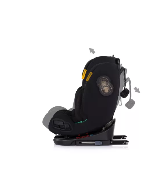 Chipolino Techno iGrow autósülés Isofix 40-150cm - noir