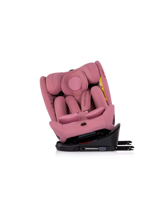 Chipolino Techno iGrow autósülés Isofix 40-150cm - powder pink