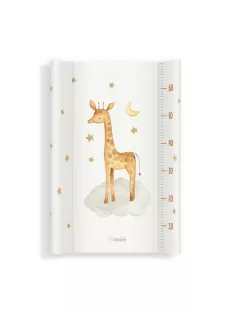   Albero Mio puha pelenkázó lap peremes 70 cm - MM70 448 Lulu Giraffe
