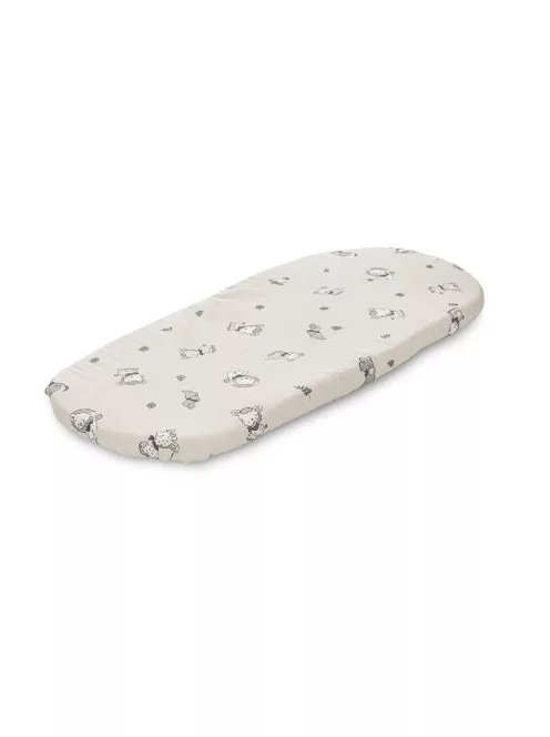 Lorelli gumis lepedő 90x50 cm mózeskosárba - Beige