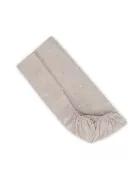 Lorelli gumis lepedő 90x50 cm mózeskosárba - Beige stars