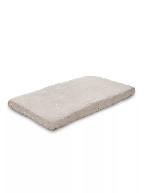 Lorelli gumis lepedő 98x65 cm babaöbölbe - Beige Sky